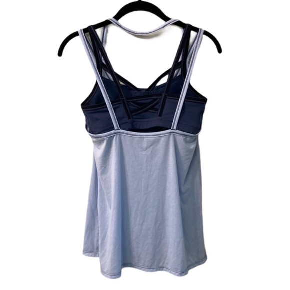 Athleta Blue Drishti Sports Bra Tank - Picture 4 of 12